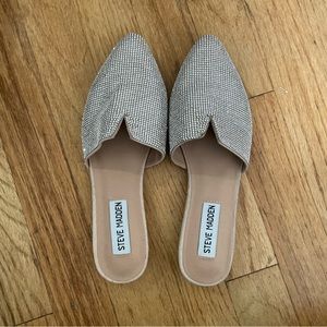 Steve Madden rhinestone mule